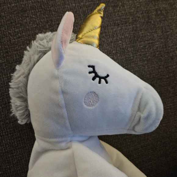 Pillowfort Unicorn 12" stuffed animal toy.  Plush Kid Stuffed Animal - Picture 2 of 4